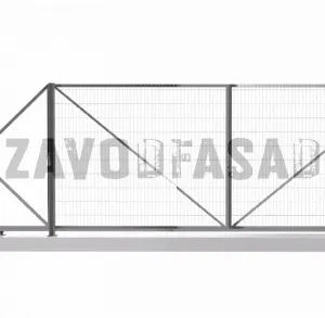 Ворота 2D откатные 1800x3000 мм