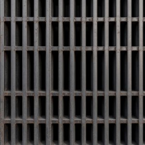 Решетка металлическая каркас полоса с заполнением квадрат РЕШ - 16 