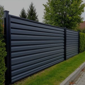 Ограждение из сэндвич панелей ППУ 100 - 150 мм 