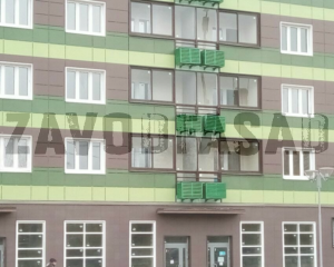 Фото Фасадные панели металлические материал покрытия сайдинг