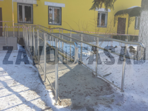 Фото Пандус металлический