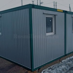 Штаб строительства МЗ-16 с МДФ панелями 