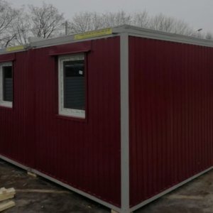 Модульный штаб МЗ-14 из трех блок контейнеров 