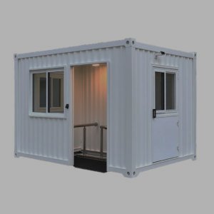 ПБК-16 СП - модульный трёхметровый пост охраны с отделкой из сэндвич-панелей 